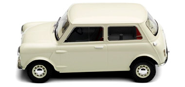 Scalextric C2980A - Mini Cooper - Road Version White - Limited Edition